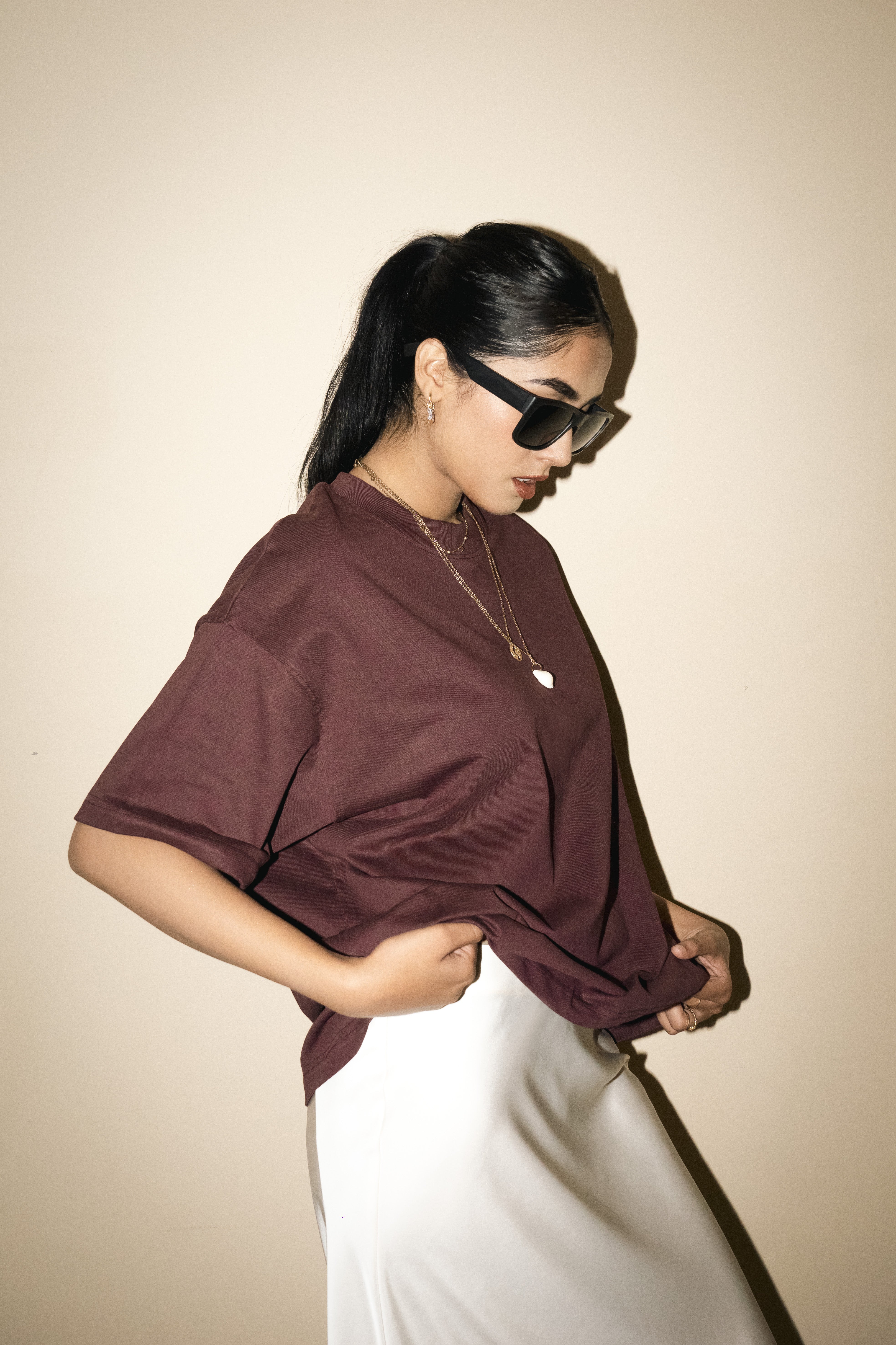 Back Embroidery Patch Box Unisex T-shirt
